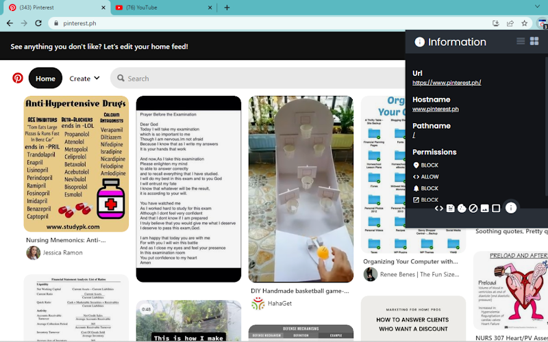 chrome extension