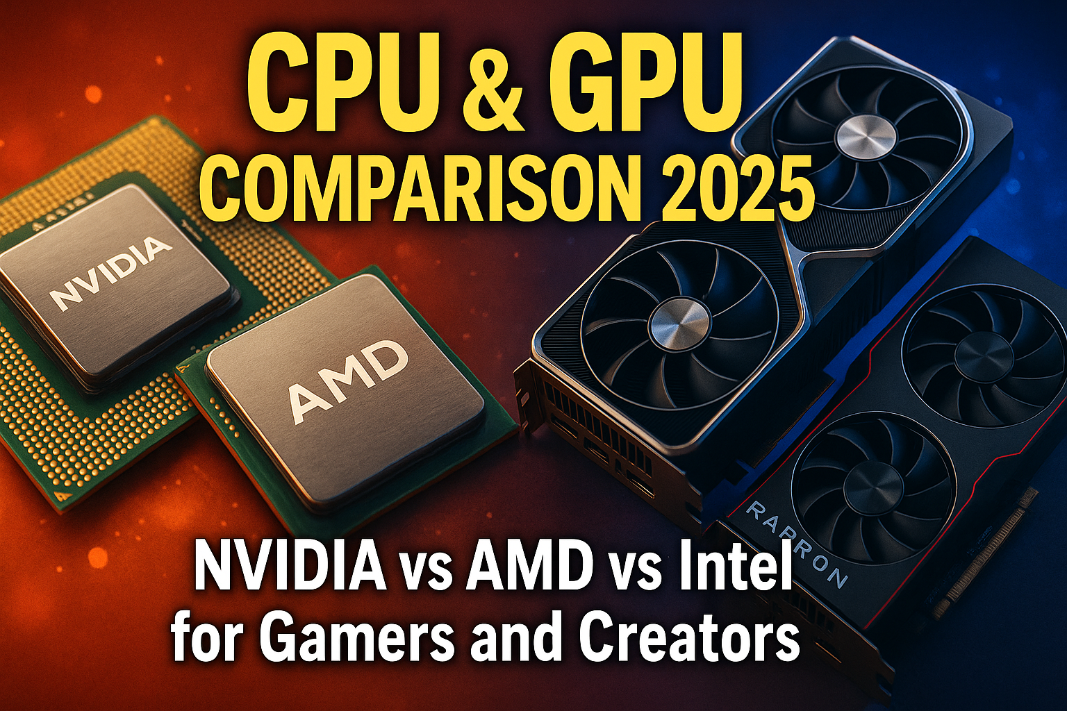 CPU and GPU Comparison