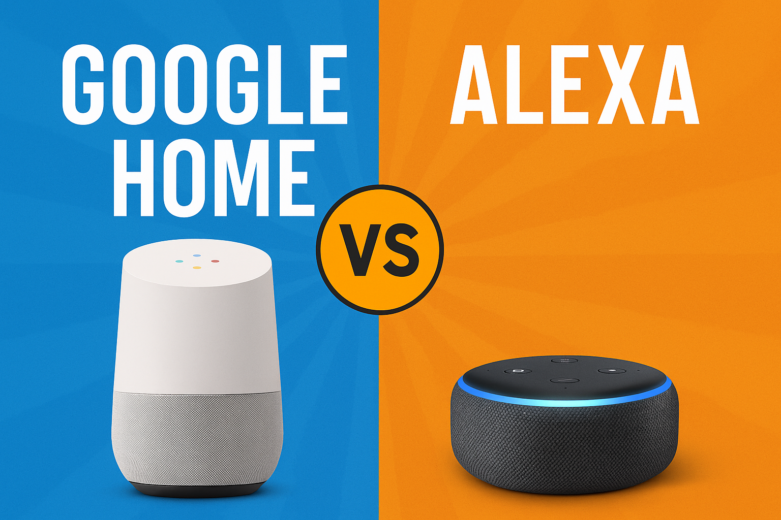 Google Home vs Alexa