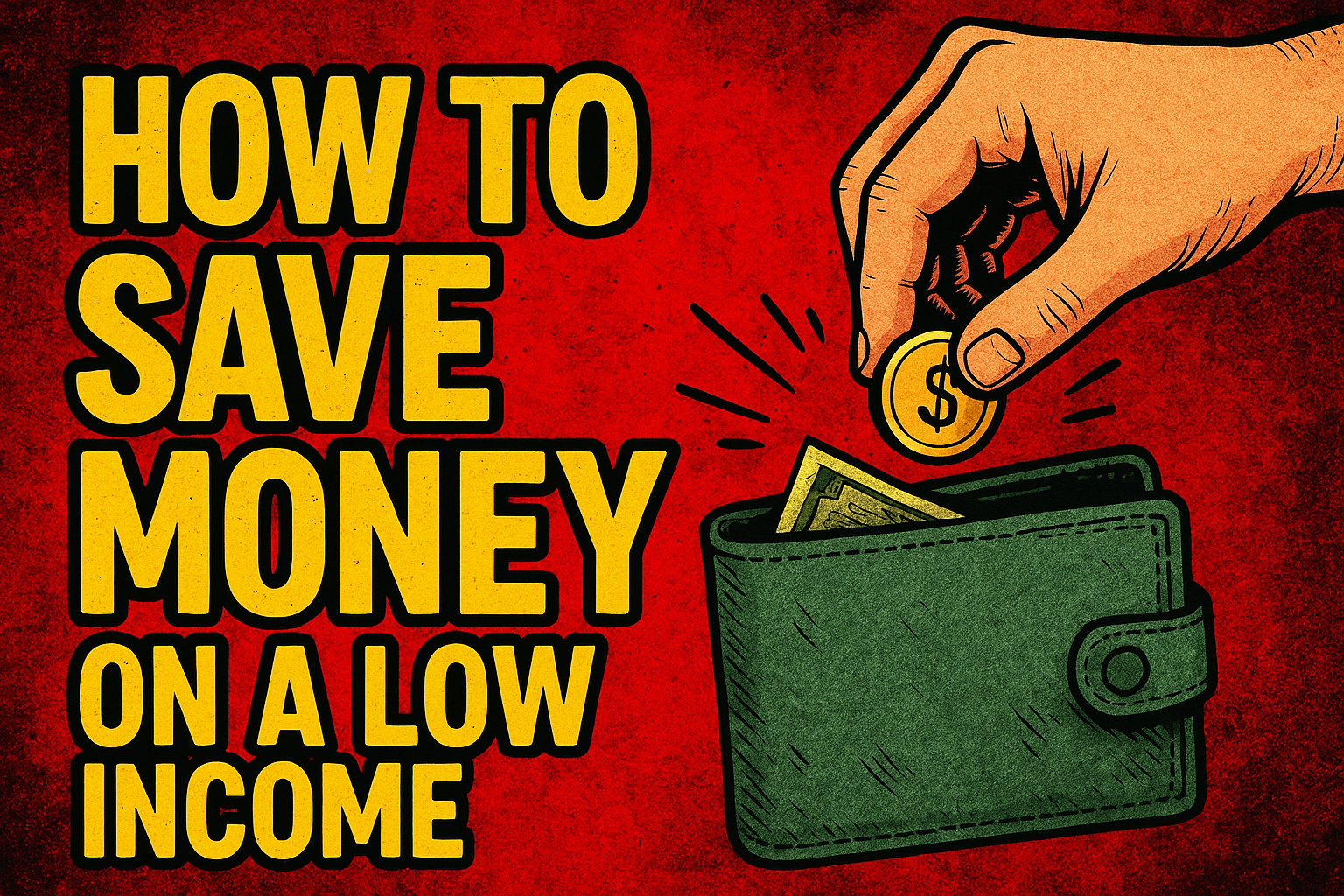 save money on low income